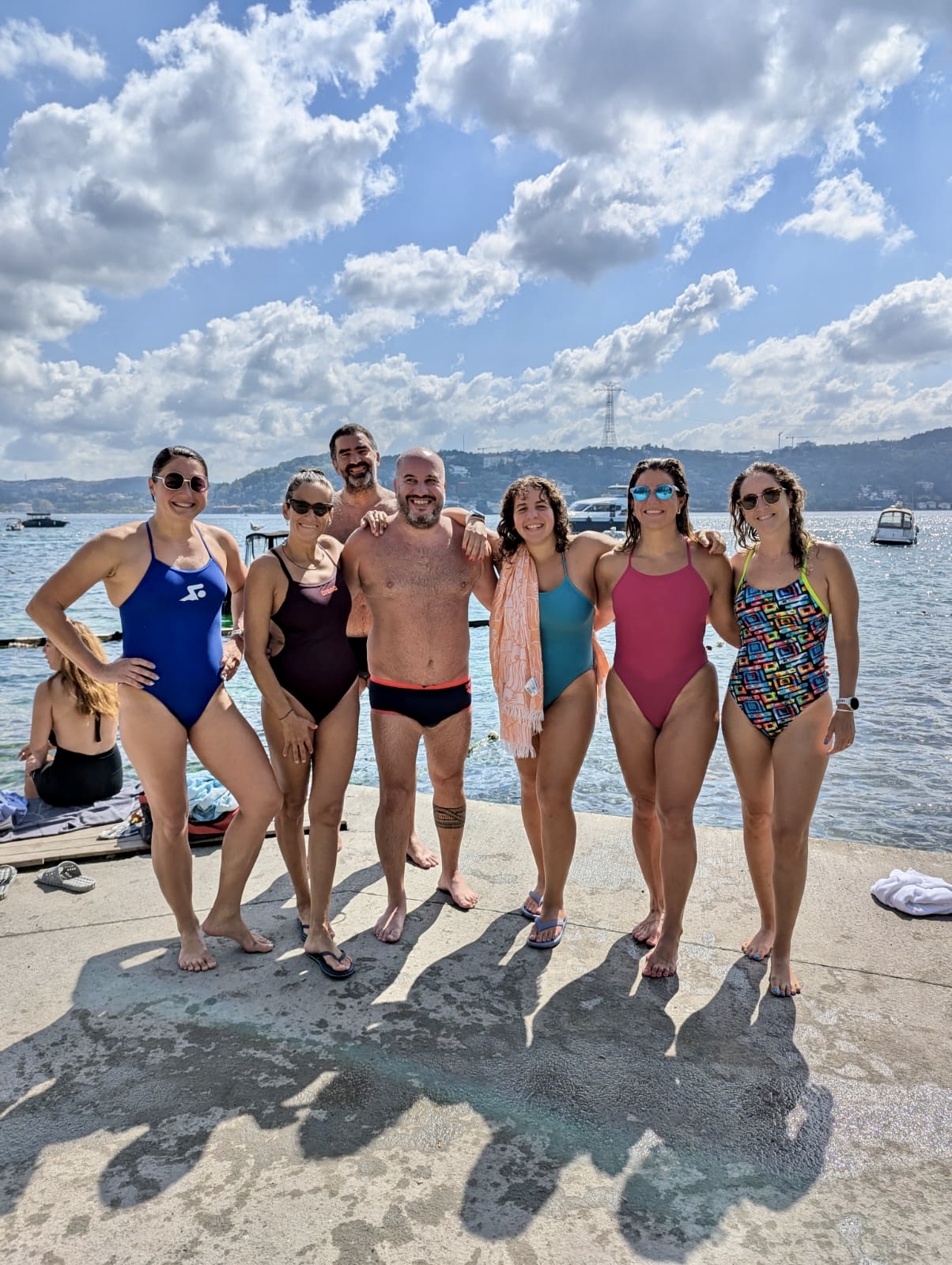 Bebek Swimming Club members on a summer day